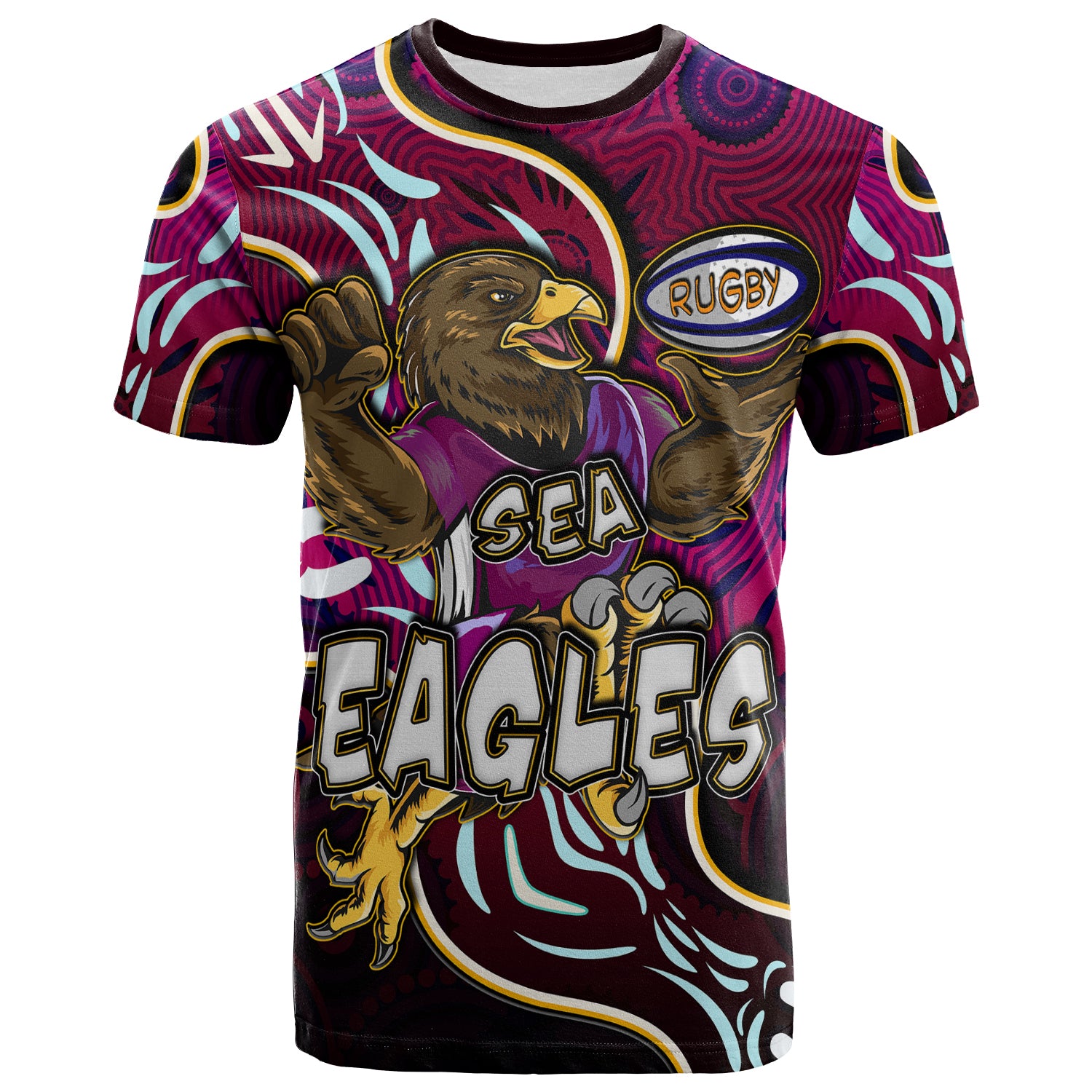 sea-eagles-rugby-t-shirt-custom-eagles-rugby-with-aboriginal-patterns-personalised-player-and-number-t-shirt