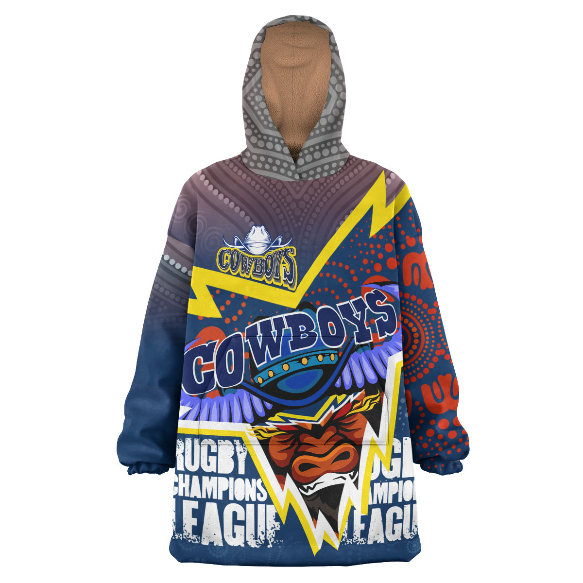 north-queensland-cowboys-aboriginal-rugby-snug-hoodie-super-queensland-cowboys-oodie-blanket