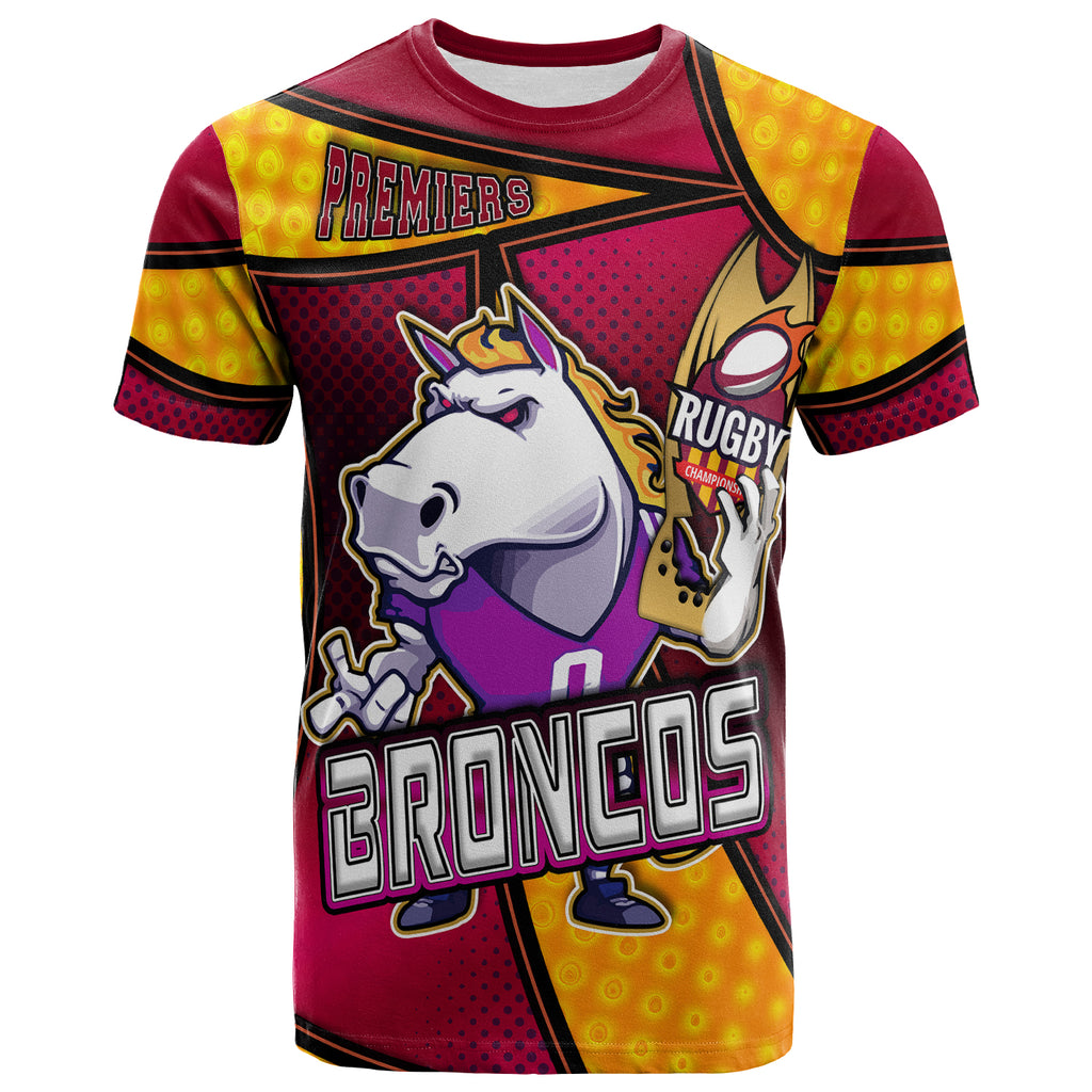 broncos-rugby-t-shirt-custom-broncos-horse-rugby-nrl-grand-final-with-dot-painting-personalised-player-and-number-t-shirt