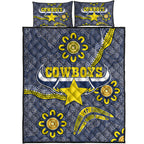 cowboys-rugby-quilt-bed-set-aboriginal-boomerang-cowboys-quilt-bed-set