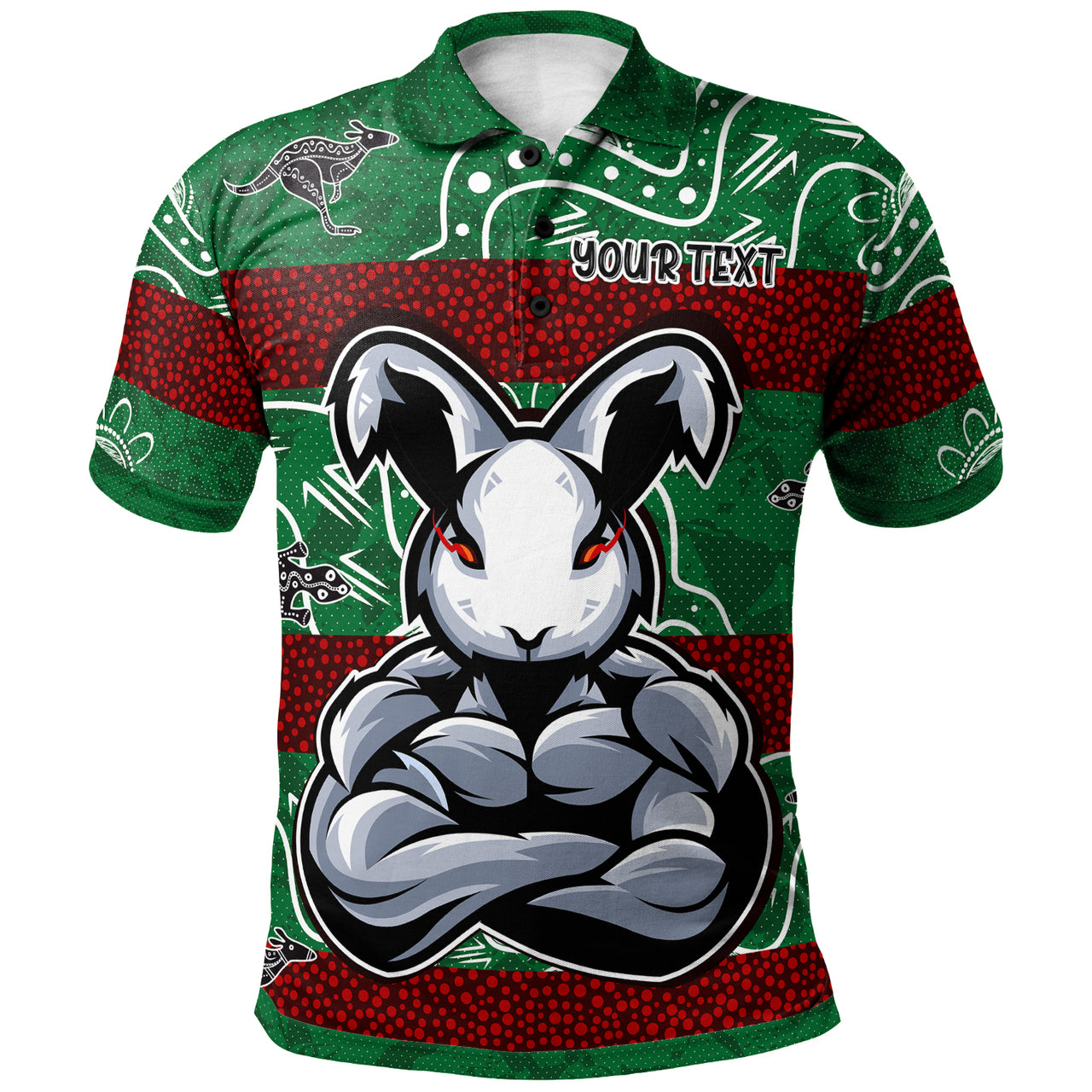 rabbitohs-rugby-polo-shirt-custom-indigenous-super-rabbitohs-polo-shirt