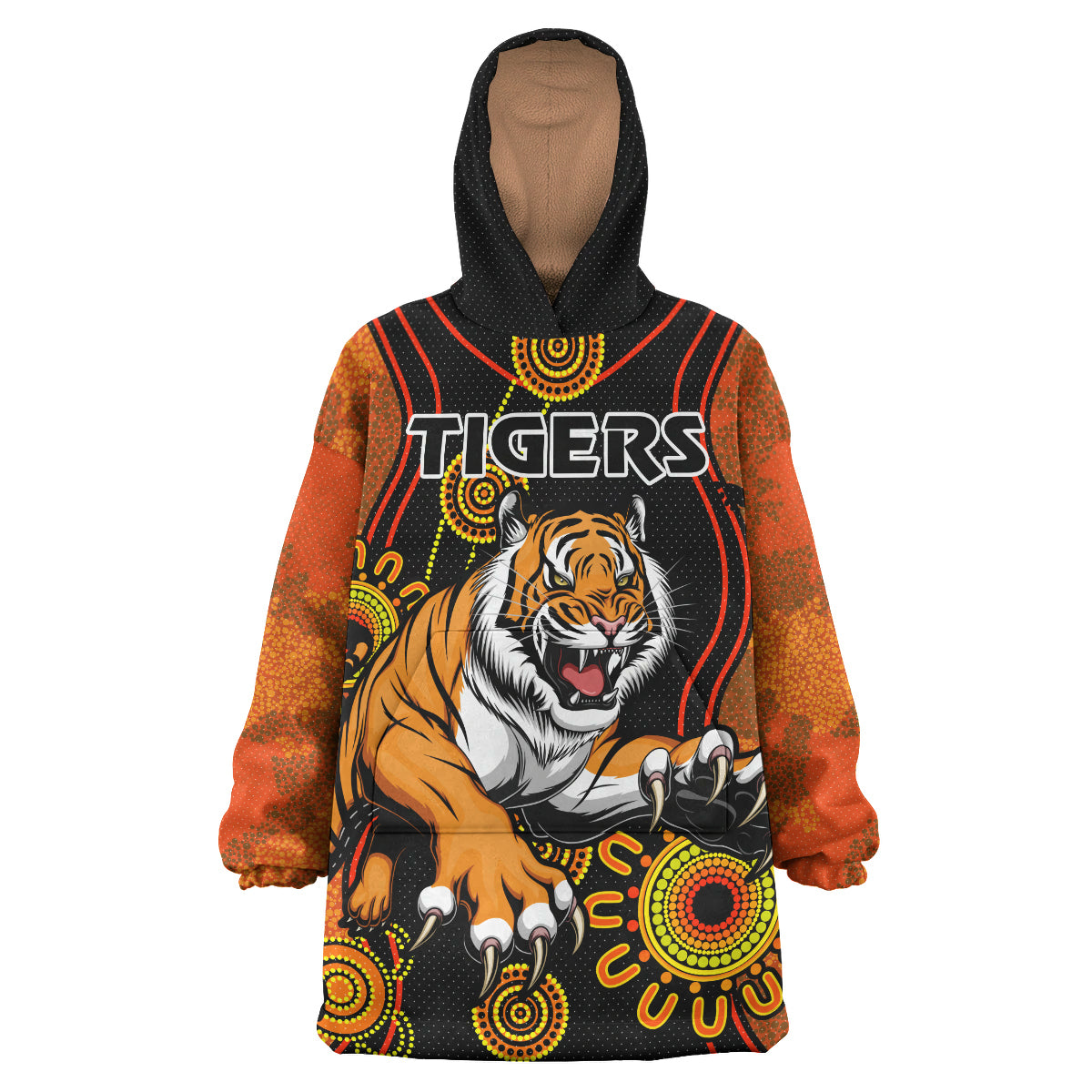 tigers-rugby-snug-hoodie-custom-indigenous-tigers-oodie-blanket