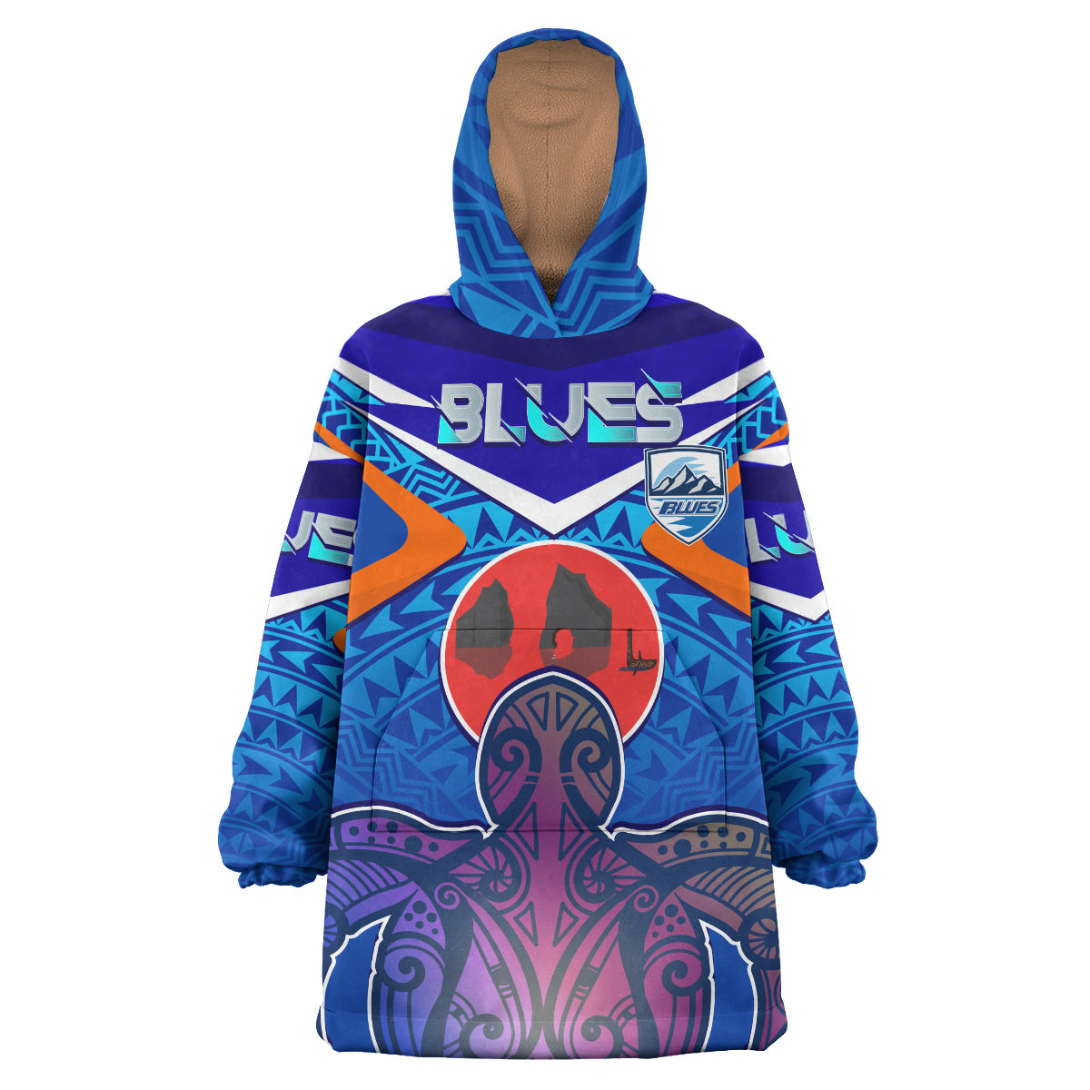 blues-rugby-custom-polynesian-snug-hoodie-auckland-blues-rugby-with-wharariki-beach-and-maori-sea-turtle-oodie-blanket