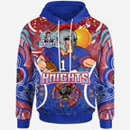 knights-rugby-hoodie-custom-indigenous-newcastle-knights-mascot-with-aboriginal-art-personalised-player-and-number-hoodie