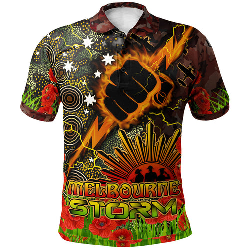 storm-rugby-polo-shirt-custom-anzac-storm-with-remembrance-poppy-and-indigenous-patterns-polo-shirt
