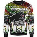 panthers-rugby-sweatshirt-custom-indigenous-panthers-get-up-stand-up-show-up-watercolour-sweatshirt