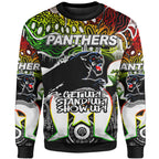 panthers-rugby-sweatshirt-custom-indigenous-panthers-get-up-stand-up-show-up-watercolour-sweatshirt