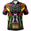 panthers-rugby-anzac-day-watercolour-polo-shirt-custom-remembrance-chocolate-soldiers-with-poppy-flower