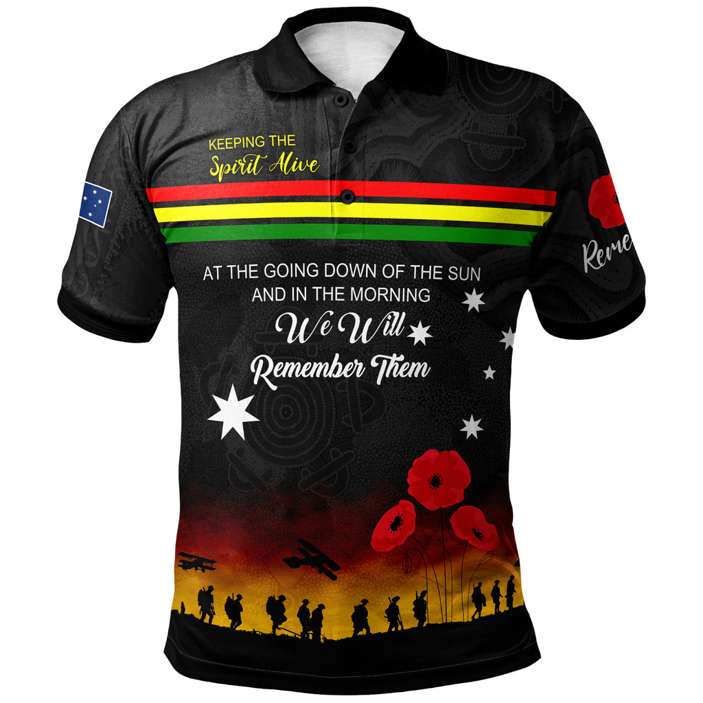 australia-penrith-anzac-custom-polo-shirt-keeping-the-spirit-alive-polo-shirt