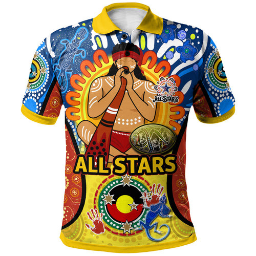 indigenous-all-stars-rugby-league-polo-shirt-custom-indigenous-dreamtime-team-with-didgeridoo-and-aboriginal-flag-polo-shirt
