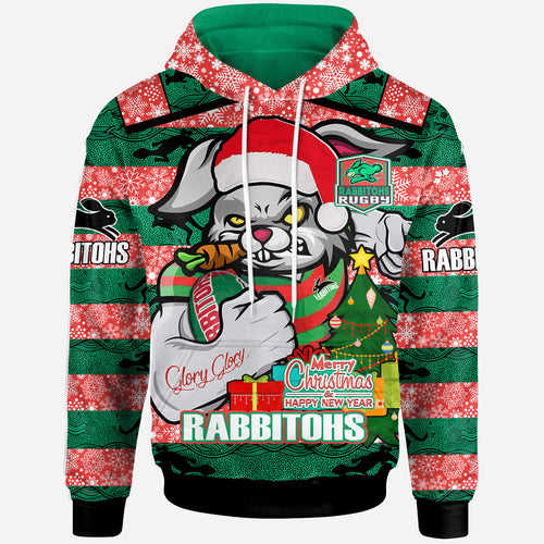 rabbitohs-christmas-rugby-hoodie-merry-christmas-super-rabbitohs-with-rugby-ball-and-aboriginal-patterns-custom-hoodie