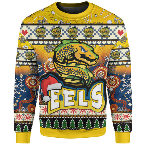 eels-rugby-christmas-sweatshirt-custom-xmas-eels-christmas-balls-snowflake-with-aboriginal-patterns-sweatshirt