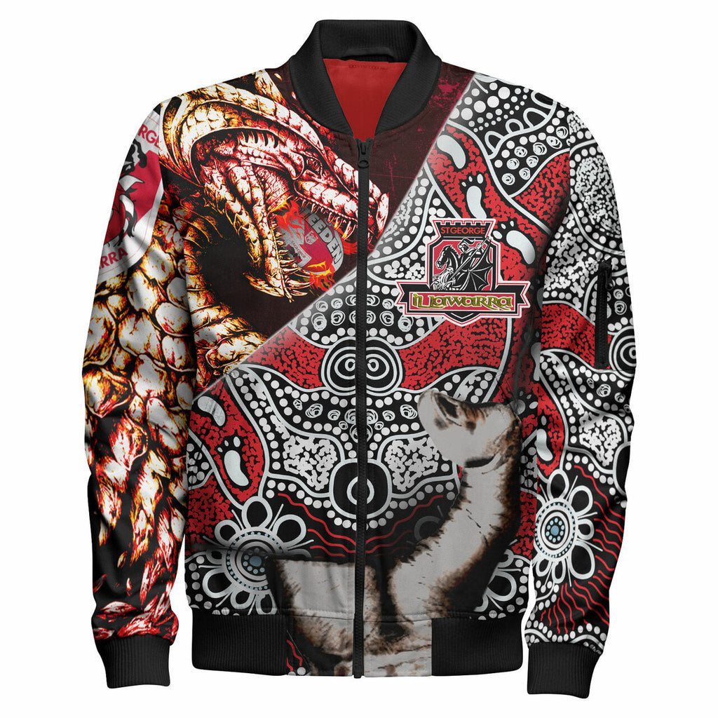 st-george-rugby-indigenous-custom-patronage-bomber-jacket-st-george-illawarra-dragons-bloods-in-my-veins