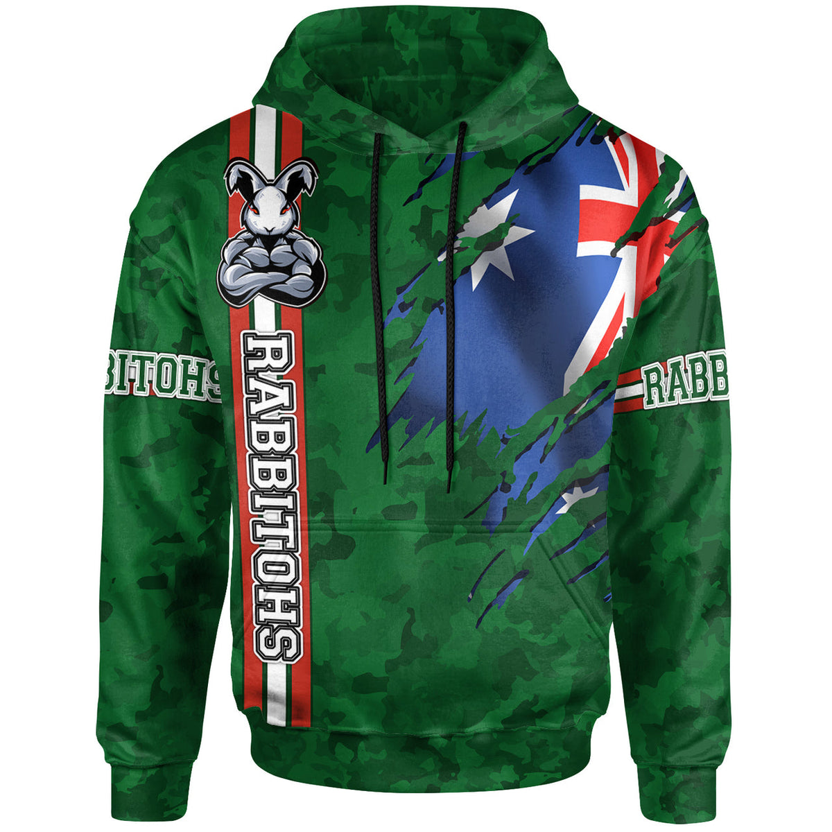 rabbitohs-rugby-hoodie-custom-rabbitohs-with-camouflage-and-australia-flag-hoodie