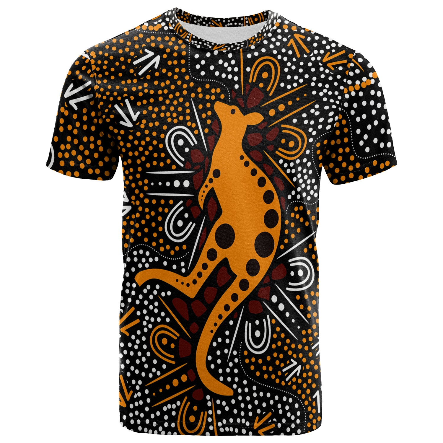 australia-aboriginal-inspired-custom-t-shirt-indigenous-aboriginal-inspired-art-background-with-kangaroo
