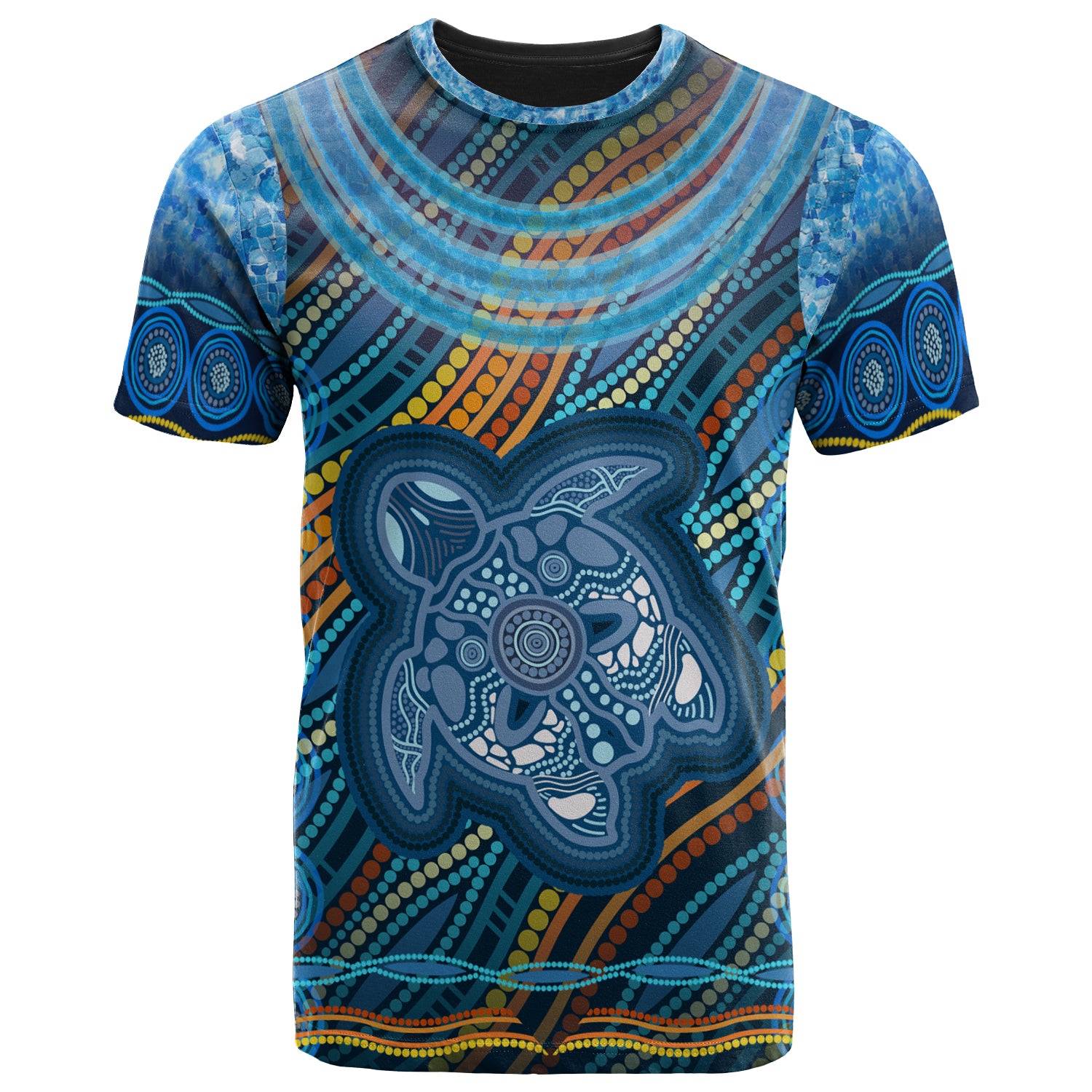 australia-aboriginal-inspired-t-shirt-aboriginal-inspired-art-ocean-turtle-patterns-t-shirt