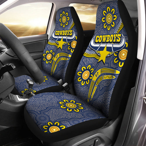 cowboys-rugby-car-seat-covers-aboriginal-boomerang-cowboys-car-seat-covers