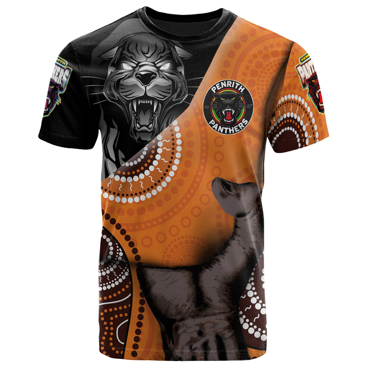 panthers-rugby-aboriginal-custom-patronage-t-shirt-penrith-panthers-bloods-in-my-veins