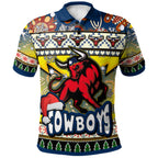 cowboys-rugby-christmas-polo-shirt-custom-xmas-cowboys-christmas-balls-snowflake-with-aboriginal-patterns-polo-shirt