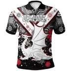 st-george-christmas-polo-shirt-custom-christmas-indigenous-dragons-polo-shirt