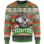 rabbitohs-rugby-christmas-sweatshirt-custom-xmas-rabbitohs-christmas-balls-snowflake-with-aboriginal-patterns-sweatshirt