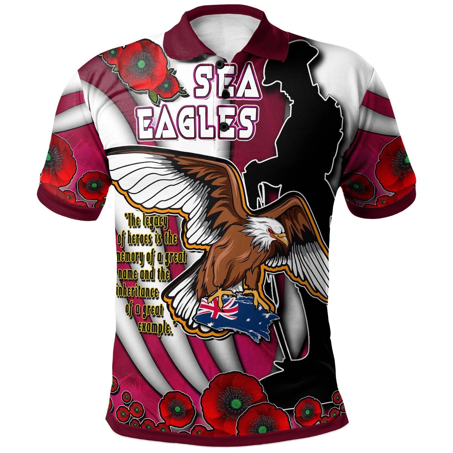 sea-eagle-rugby-polo-shirt-custom-sea-eagle-remembrance-day-quotes-and-poppies-polo-shirt