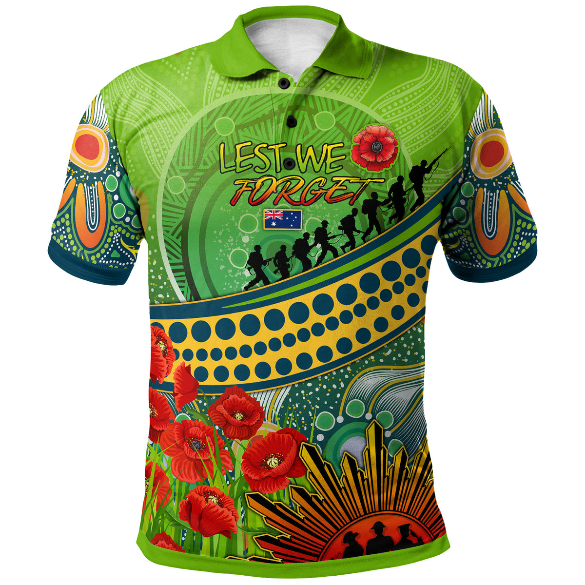 australia-parramatta-anzac-polo-shirt-custom-to-all-the-unselfish-heroes-polo-shirt