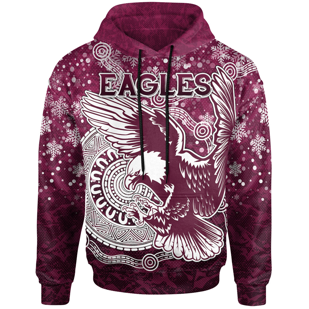 sea-eagles-christmas-rugby-hoodie-custom-christmas-super-eagles-hoodie