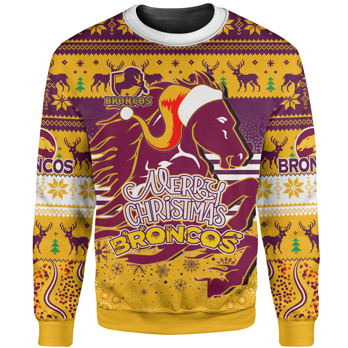 broncos-christmas-rugby-sweatshirt-merry-christmas-broncos-retro-heritage-jersey-aboriginal-sweatshirt