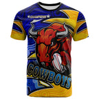 cowboys-rugby-t-shirt-custom-bull-rugby-ball-with-aboriginal-style-pattern-personalised-player-and-number-t-shirt