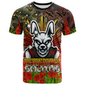 rabbitohs-rugby-t-shirt-anzac-souths-with-remembrance-poppy-and-indigenous-patterns-t-shirt