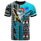 sharks-rugby-christmas-t-shirt-custom-sharks-surfrider-christmas-with-snowflakes-ho-ho-ho-t-shirt