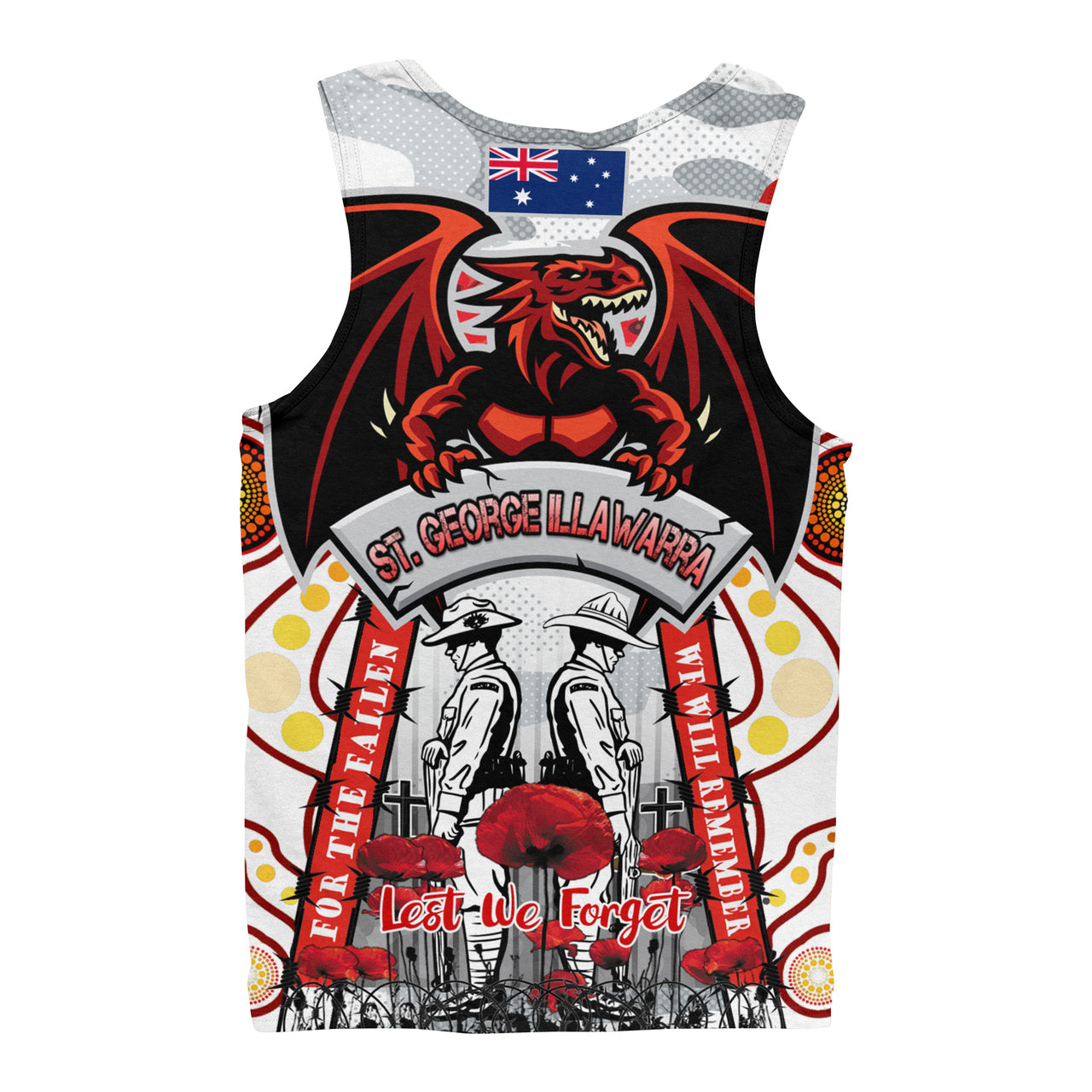 st-george-rugby-anzac-day-watercolour-custom-men-tank-top-remembrance-dragons-with-poppy-flower