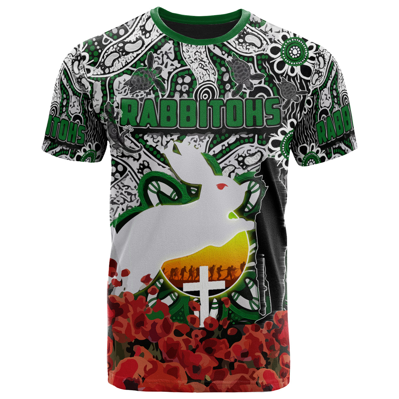 rabbitohs-indigenous-rugby-anzac-watercolour-t-shirt-remembrance-our-indigenous-pride