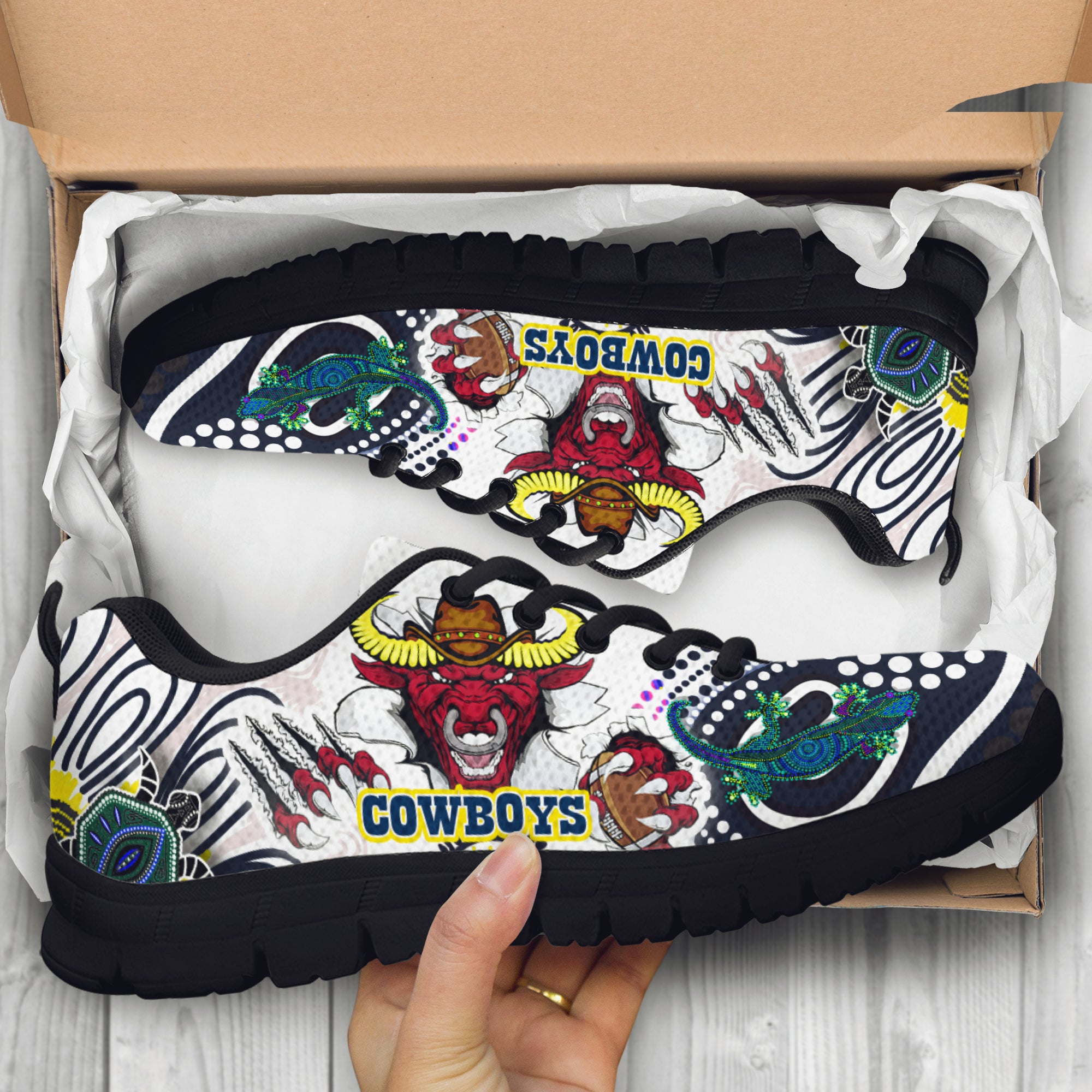 cowboys-rugby-sneaker-indigenous-queensland-super-cows-with-sea-turtle-scratch-style-sneaker