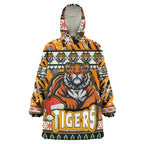 tigers-rugby-christmas-snug-hoodie-custom-xmas-tigers-christmas-balls-snowflake-with-aboriginal-patterns-wearable-blanket-hoodie