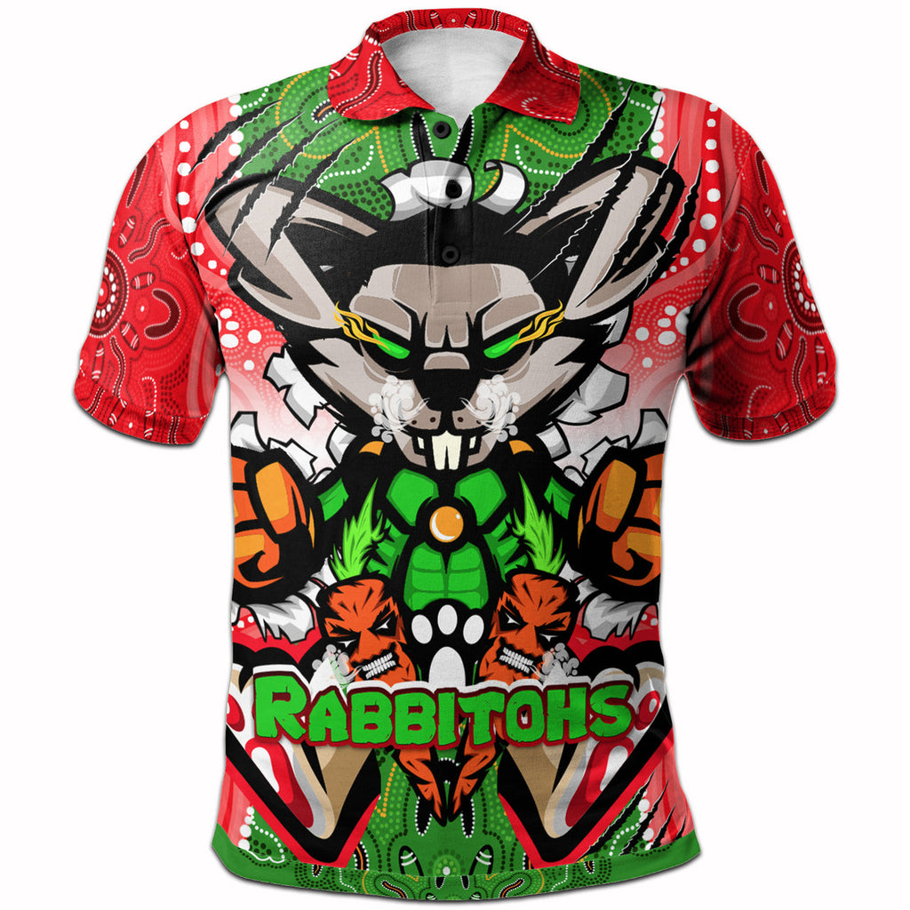 rabbitohs-aboriginal-rugby-polo-shirt-rabbitohs-stand-above-the-rest-scratch-style