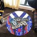 bulldogs-rugby-round-rug-bulldogs-rugby-ball-with-contemporary-style-of-aboriginal-painting-round-rug