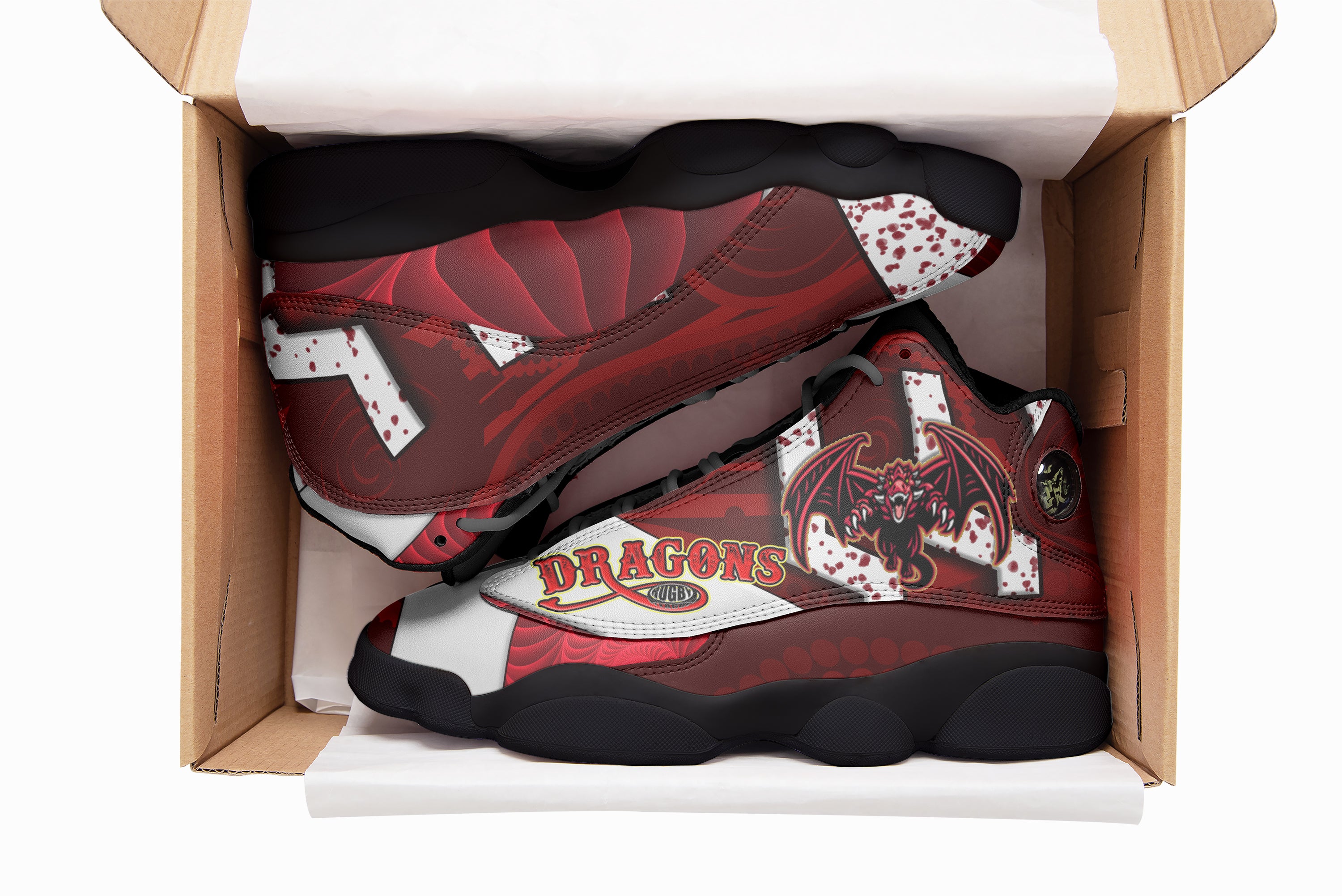st-george-rugby-custom-high-top-basketball-shoes-j13-dragons-with-rugby-ball-aboriginal-patterns-sneakers-j13