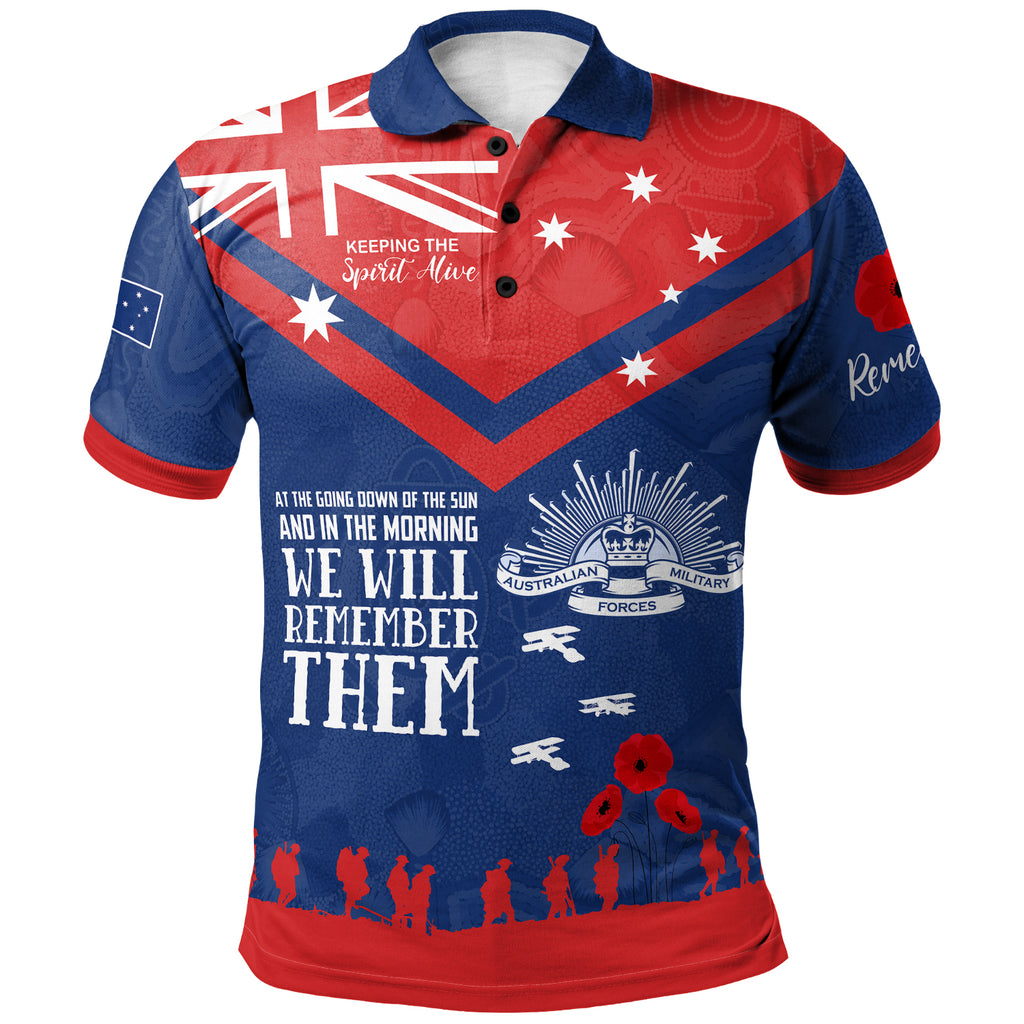 australia-newcastle-anzac-custom-polo-shirt-keeping-the-spirit-alive-polo-shirt