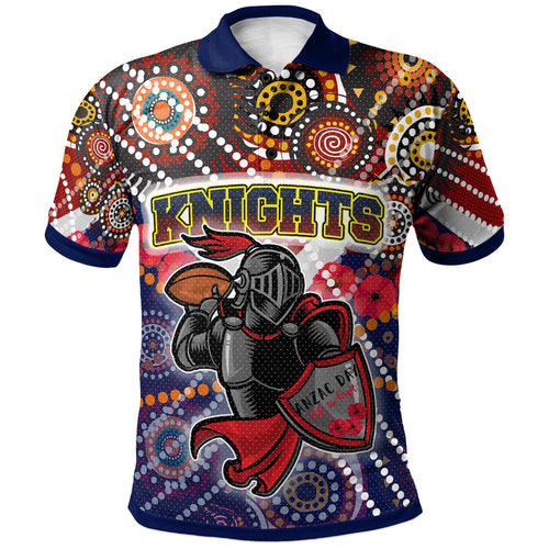 knights-rugby-polo-shirt-aboriginal-knights-anzac-day-lest-we-forget-polo-shirt-1