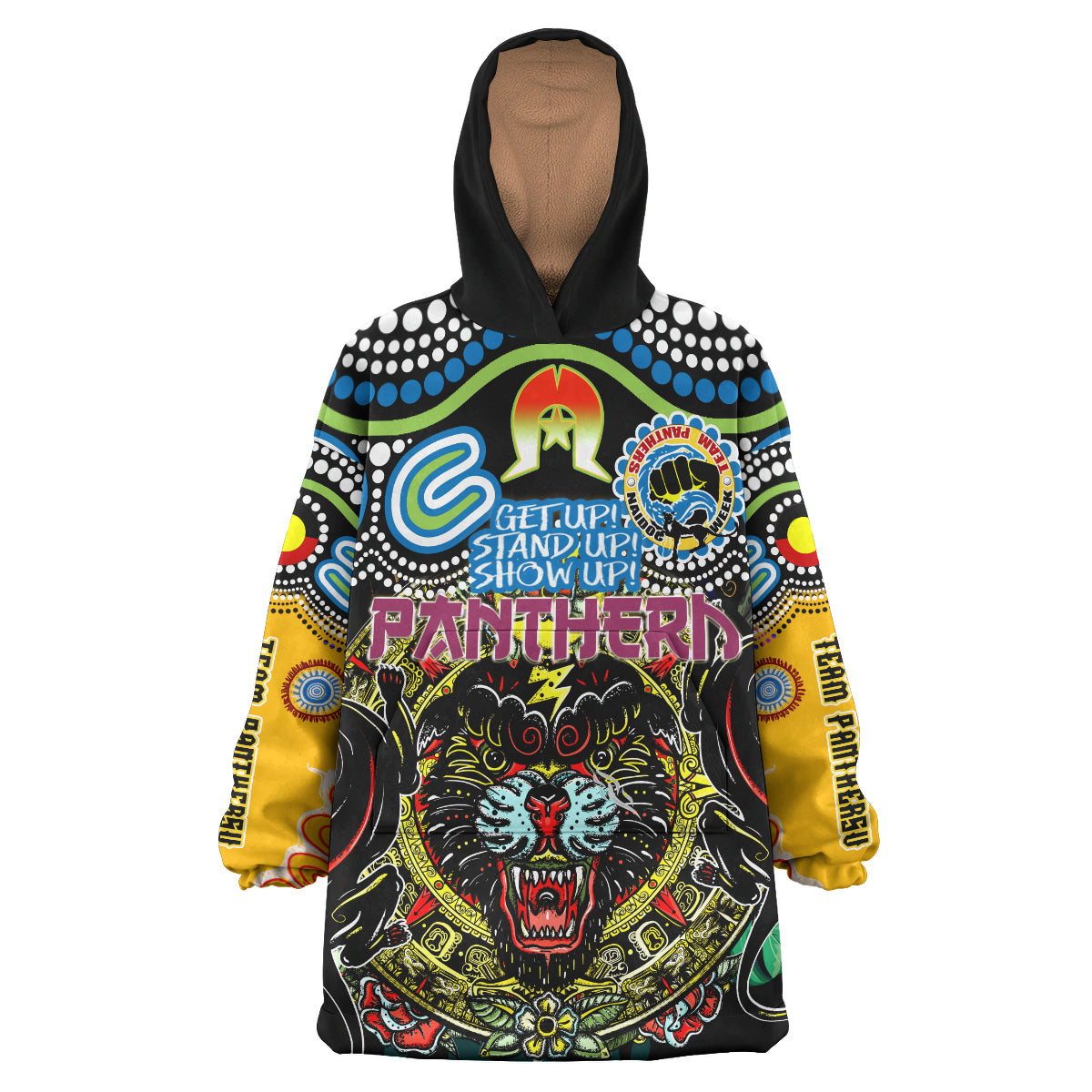 panthers-rugby-naidoc-week-snug-hoodie-indigenous-penrith-panthers-naidoc-week-celebrations-vintage-style-oodie-blanket