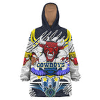 cowboys-aboriginal-rugby-snug-hoodie-indigenous-north-queensland-super-cows-with-sea-turtle-scratch-style-oodie-blanket