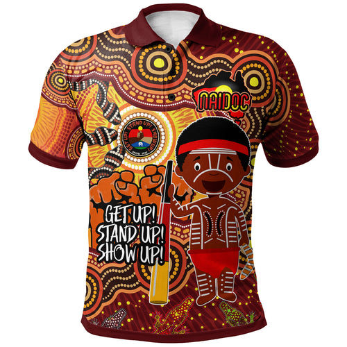 australia-naidoc-week-2023-indigenous-polo-shirt-custom-aussie-naidoc-boy-with-animals-in-indigenous-culture-culture