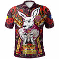 maroons-rugby-aboriginal-anzac-custom-watercolour-polo-shirt-remembrance-maroons-canetoads-queenslanders-with-poppy-flower