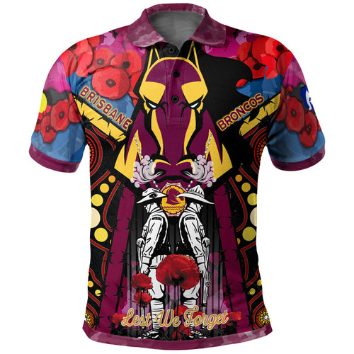 broncos-rugby-aboriginal-anzac-day-custom-polo-shirt-remembrance-indigenous-broncos-with-poppy-flower
