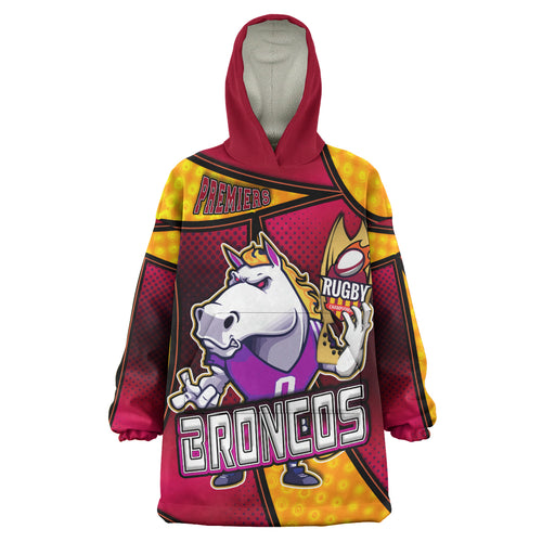 broncos-rugby-snug-hoodie-custom-broncos-horse-rugby-nrl-grand-final-with-dot-painting-personalised-player-and-number-oodie-blanket
