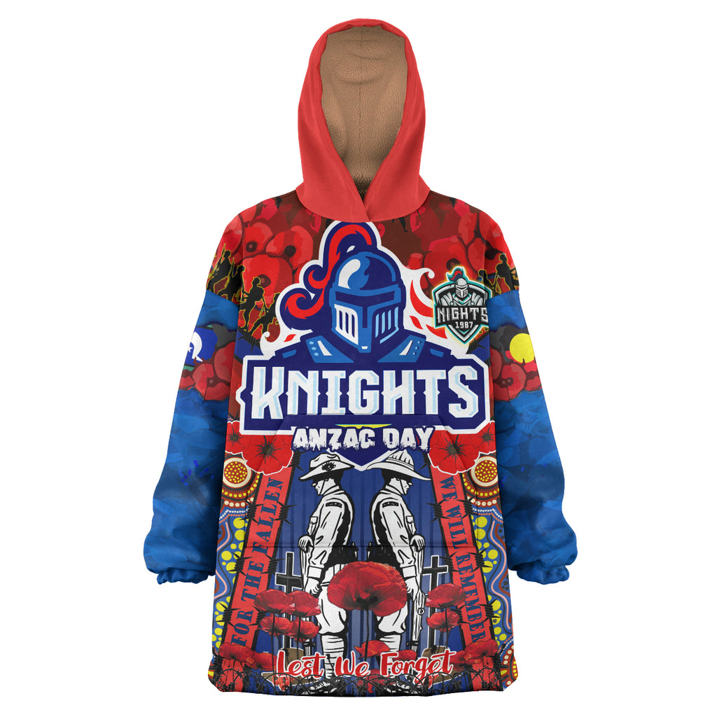 knights-rugby-anzac-snug-hoodie-remembrance-indigenous-newcastle-knights-with-poppy-flower-oodie-blanket
