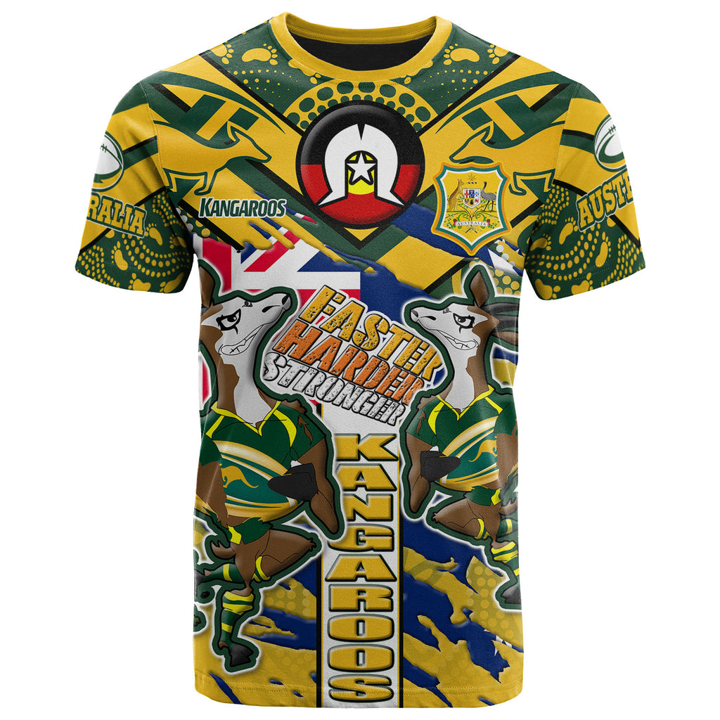 australia-national-rugby-league-team-t-shirt-custom-faster-harder-stronger-kangaroos-squad-aboriginal-pride-t-shirt
