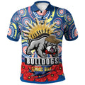 bulldogs-rugby-polo-shirt-aboriginal-and-anzac-day-with-poppy-flower-patterns-polo-shirt